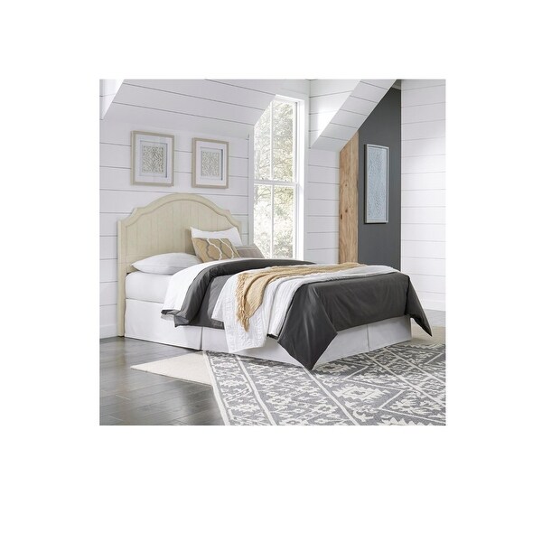 Off-White Provence Wood Queen Headboard by Homestyles - - 35706777