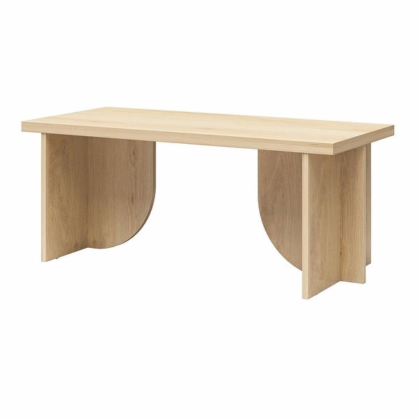 Voler Coffee Table， Light Oak