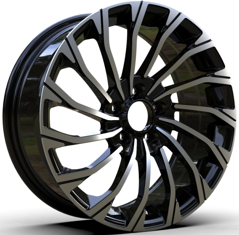 Factory Direct sales16 17 inch good quality and high load passenger car wheels alloy rims PCD 5x100/5x114.3