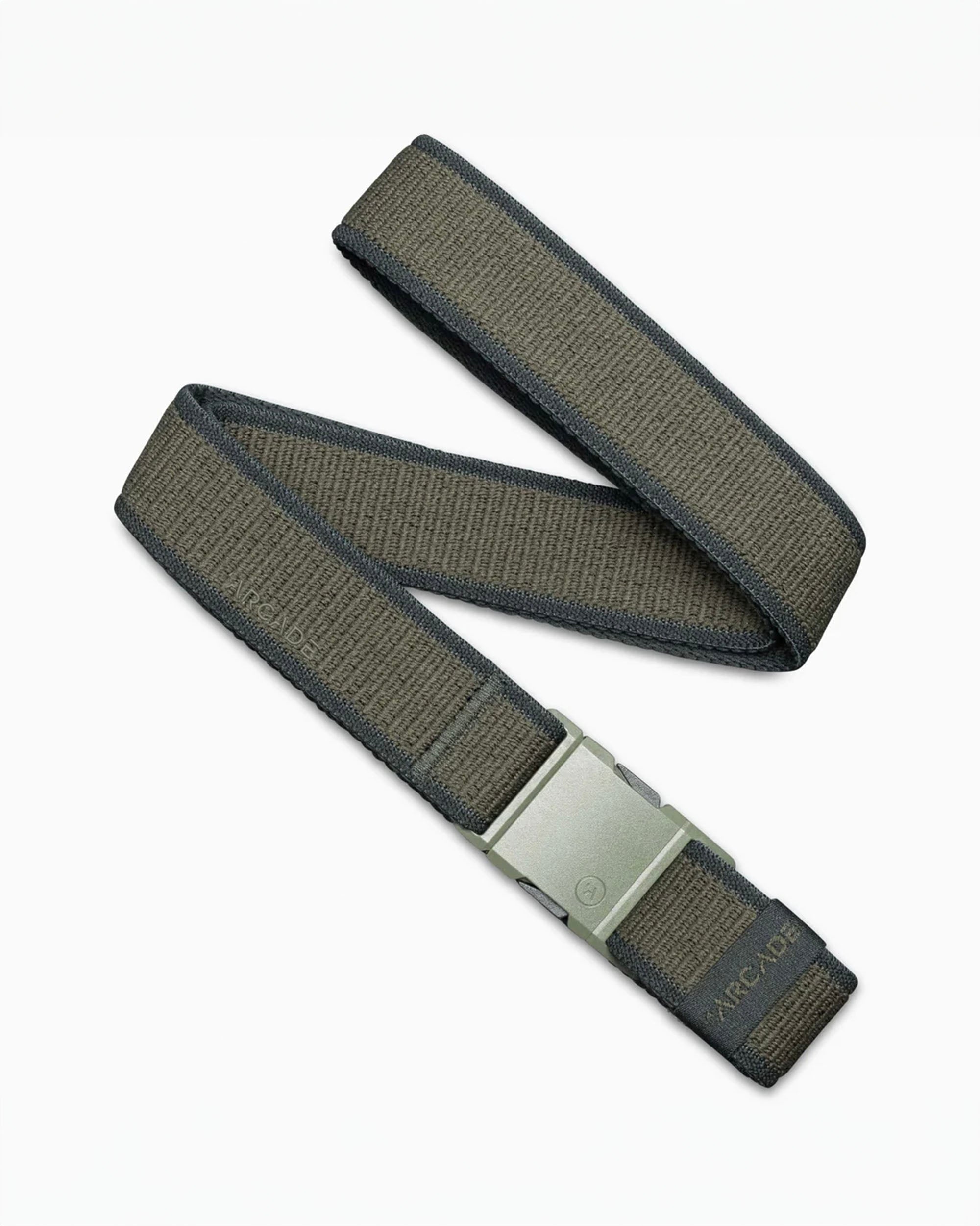 Arcade Belts Carto Slim - Ivy Green / Jalapeño