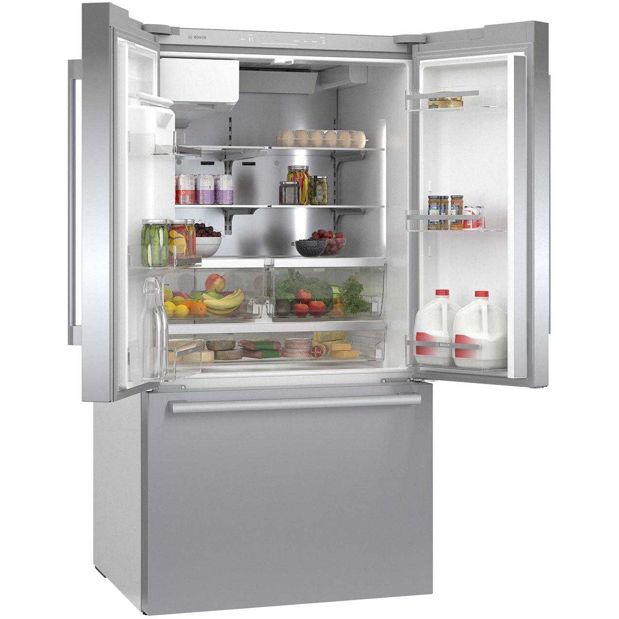 Bosch 36-inch, 26 cu. ft. French 3-Door Refrigerator B36FD50SNS