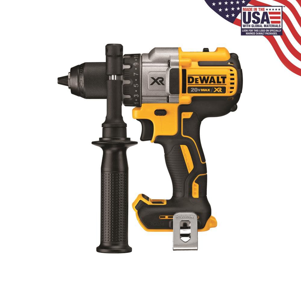 DEWALT DCD991B - 20V MAX XR LITHIUM ION BRUSHLESS 3-SPEED DRILL/DRIVER BARE TOOL DCD991B from DEWALT