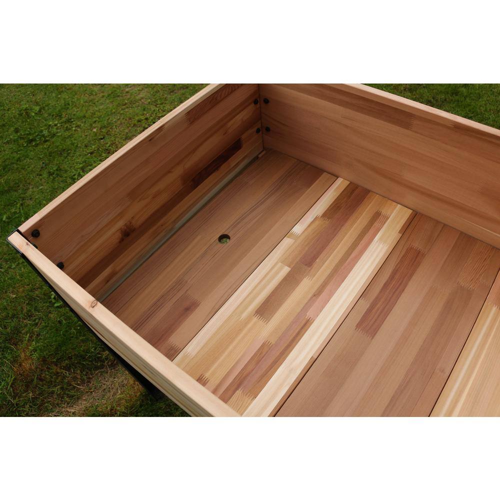 northbeam Winston Red Cedar Raised Garden - Natural Finish Red Cedar PLT0253310000