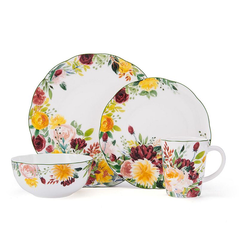 Mikasa Clara Bone China 16-pc. Dinnerware Set