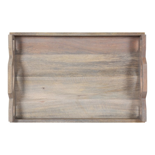 Kate And Laurel Grassley Tray 13x19 White