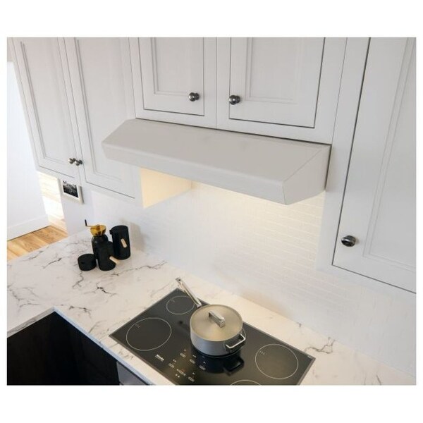 Zephyr 250 CFM 24 Inch Wide Under Cabinet Range Hood with LED Lights