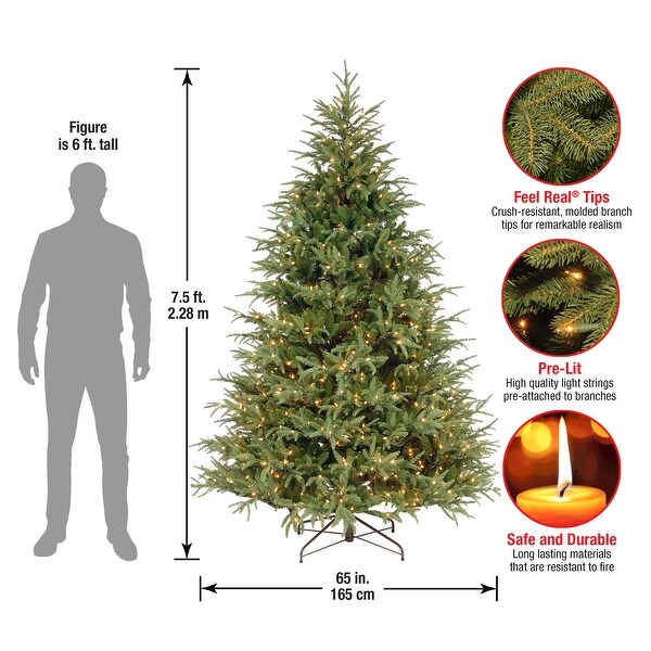 National Tree Company 7.5 ft. Frasier Grande Prelit Artificial Christmas Tree