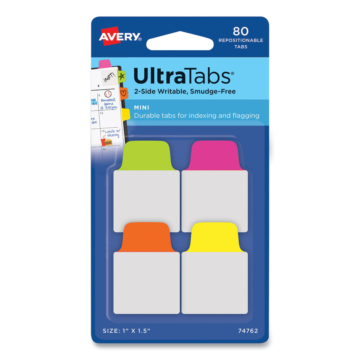 Ultra Tabs Repositionable Tabs by Averyandreg; AVE74762