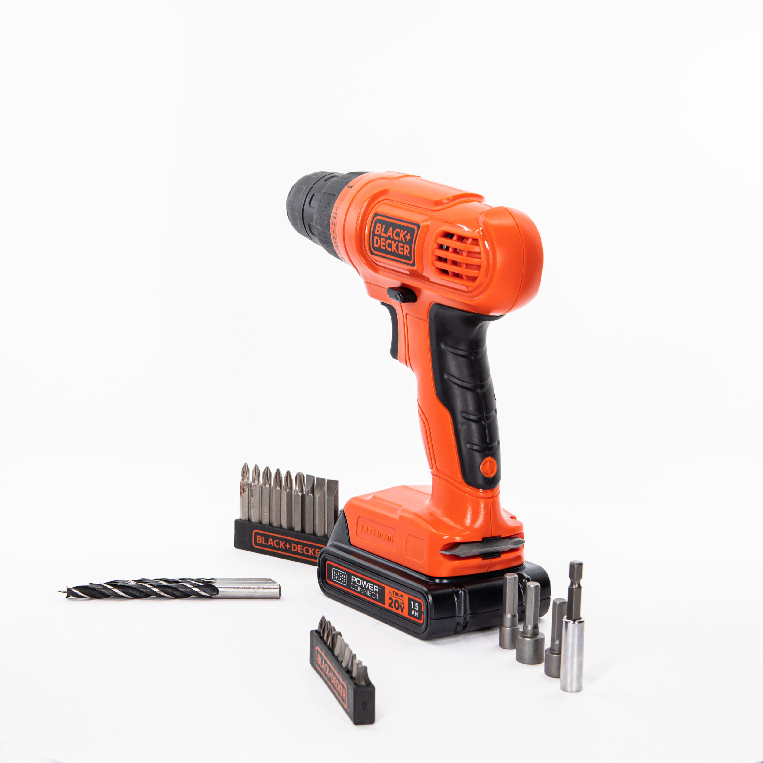 20V MAX* POWERCONNECT™ Cordless Drill/Driver + 30 Pc. Kit