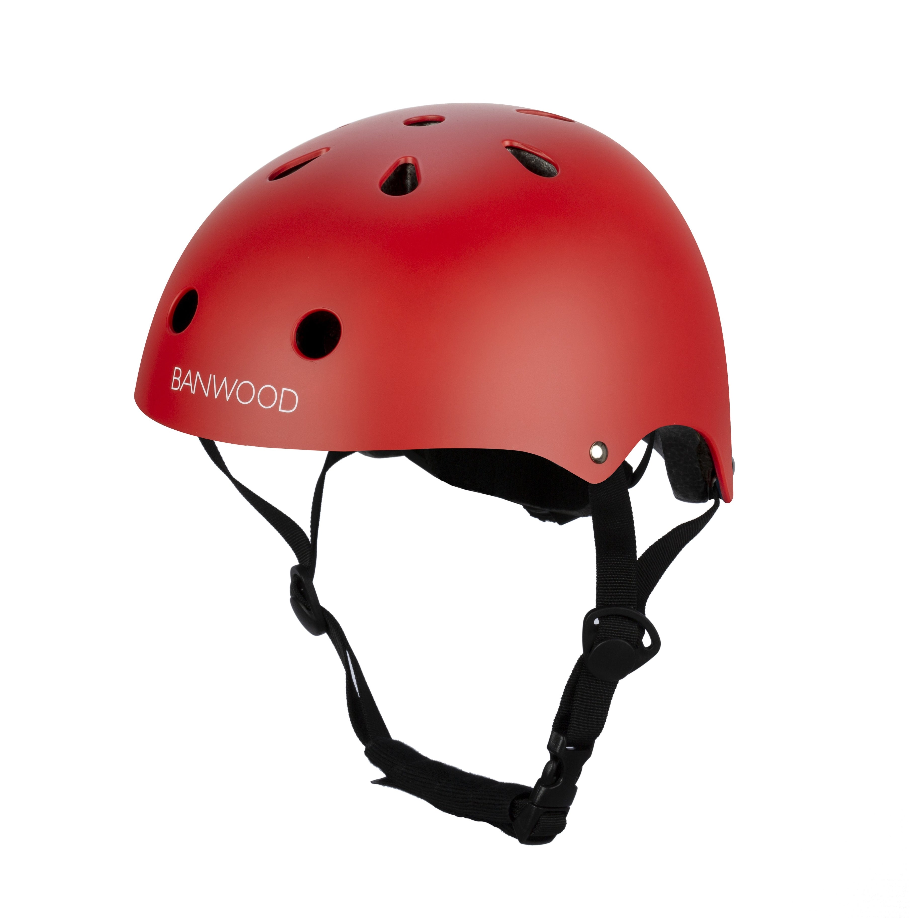 Classic Helmet - Matte Red by Banwood (50-54cm / 3-7y)