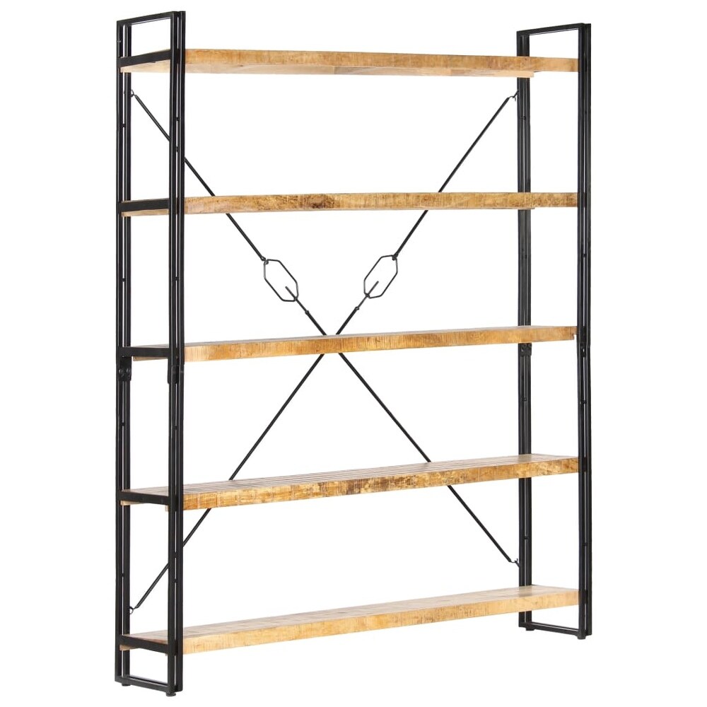 vidaXL 5 Tier Bookcase 55.1\