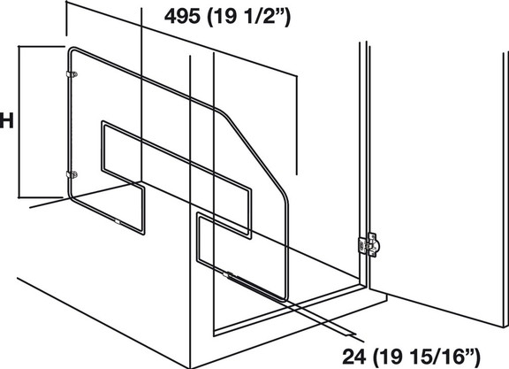 Hafele Tray Divider