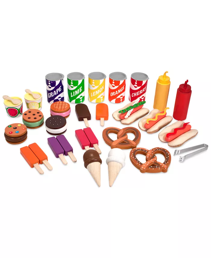 Melissa and Doug Kids Snacks and Sweets Food Cart