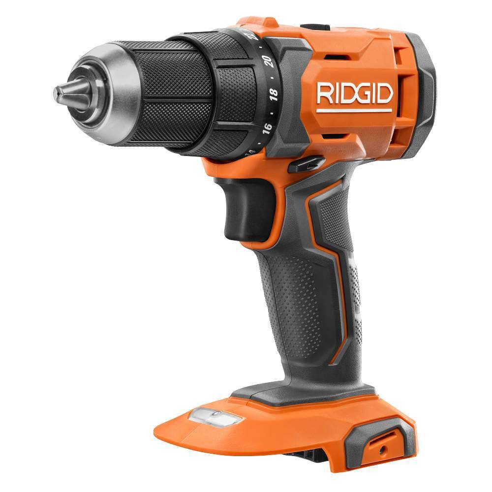 RIDGID 18V Cordless 12 in. DrillDriver Kit with 2.0 Ah Battery and Charger with (2) MAX Output 2.0 Ah Batteries R86001K-AC840020PN