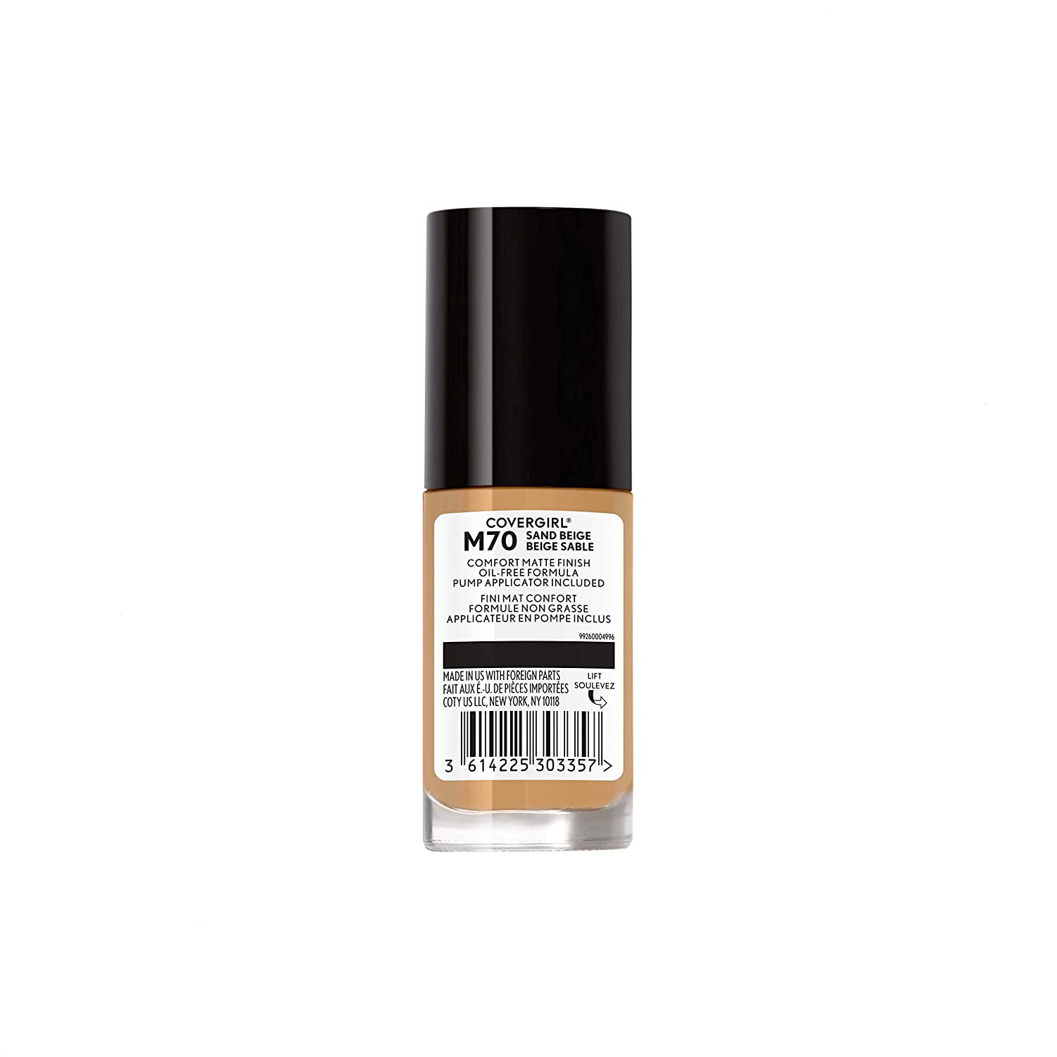 Covergirl Trublend Matte Made Liquid Foundation， M70 Sand Beige， 1.014 Ounce