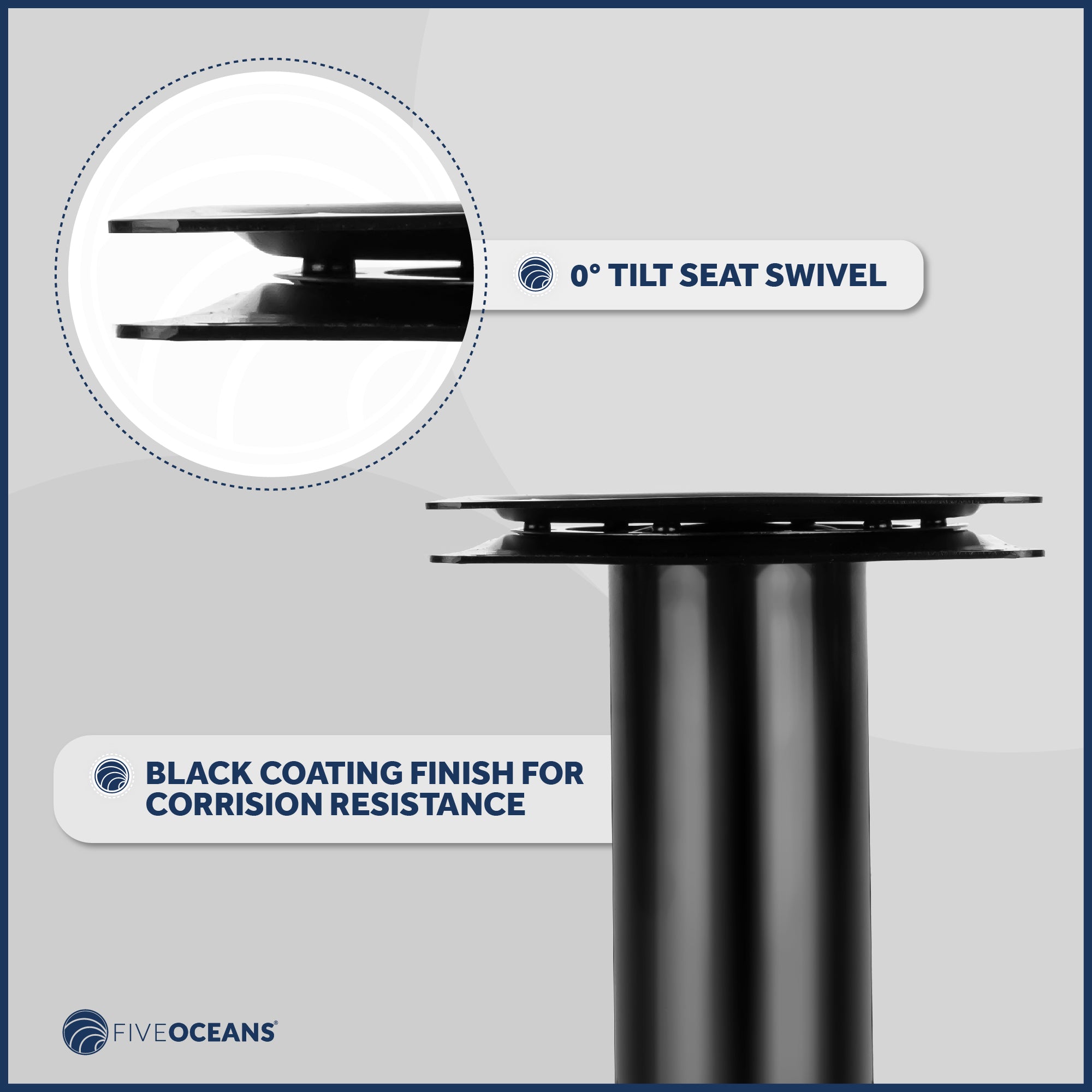 Five Oceans Boat Seat Pedestals， 8