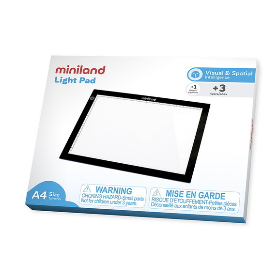 Miniland Educational MLE95100 Portable Light Pad 1...