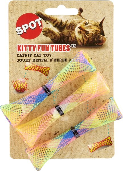 Ethical Pet Kitty Fun Tubes Cat Toy， 3 count