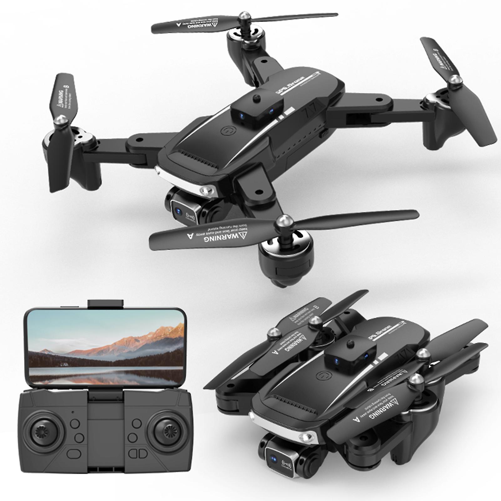 Rc Drone With Camera 4k Dual Camera Rc Quadcopter With Function Obstacle Avoidance Optical Flow Location Gesture Control No.304677