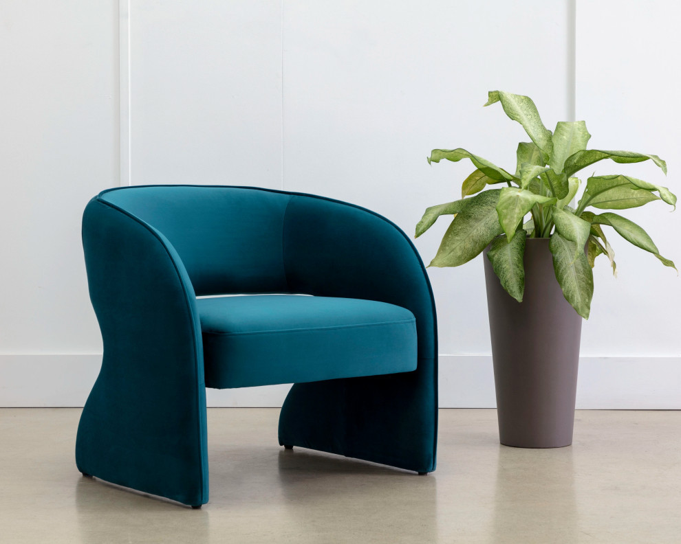 Rosalia Lounge Chair   Contemporary   Armchairs And Accent Chairs   by Sunpan Modern Home  Houzz