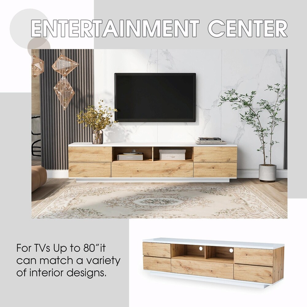 Modern TV Stand for TVs up to 80'