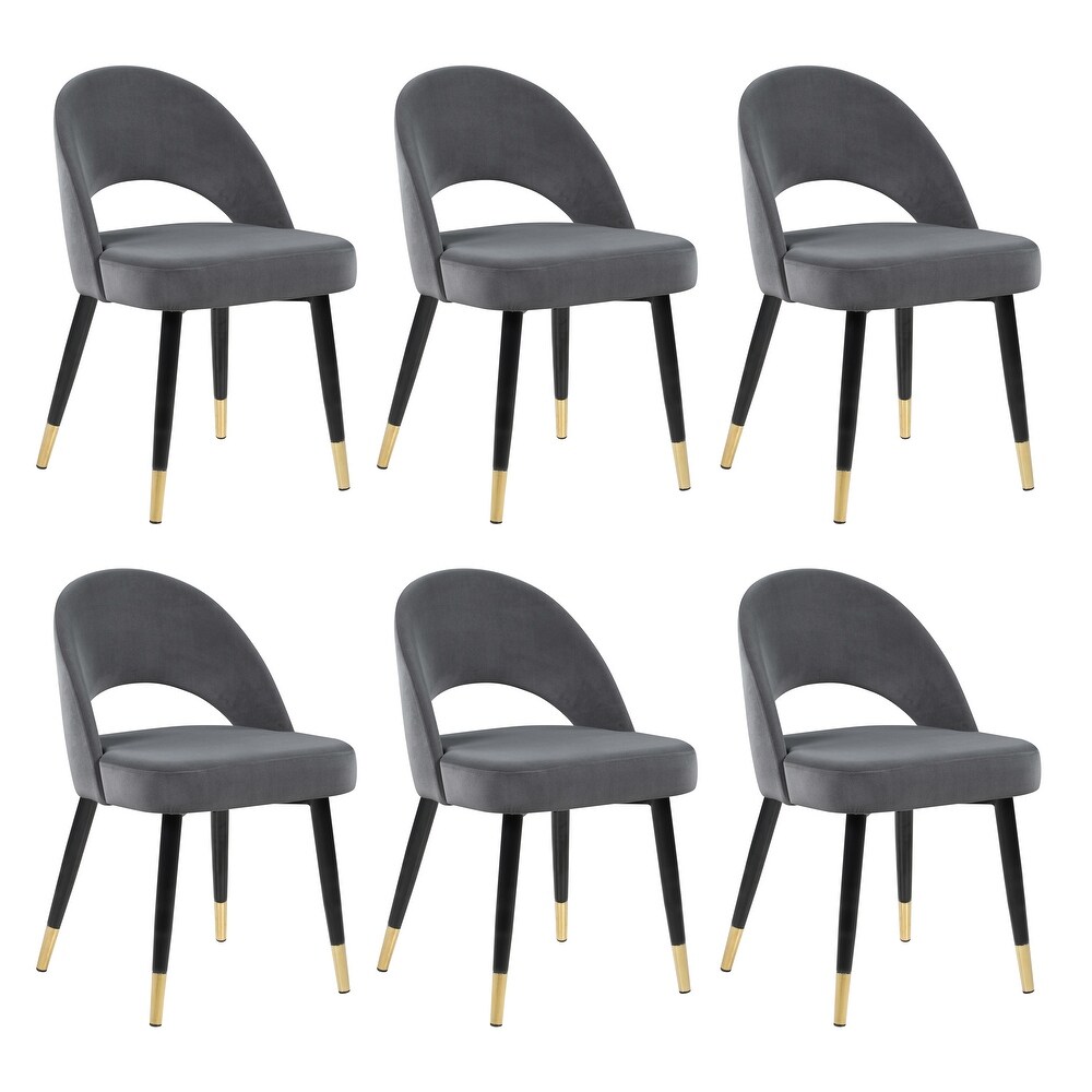 Sophie Arched Back Upholstered Dining Chairs (Set of 6)