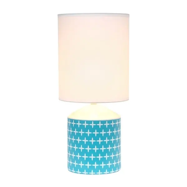 Simple Designs Fresh Prints Table Lamp