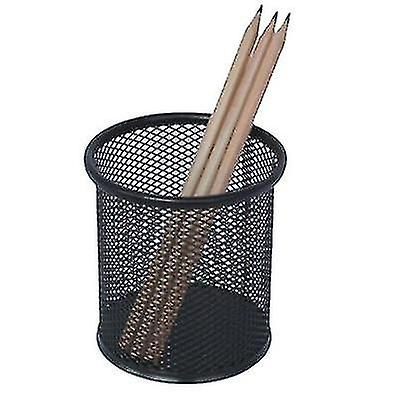 Mesh Pen Holder Metal Pen Holder Desktop Storage Bucket Office Supplies