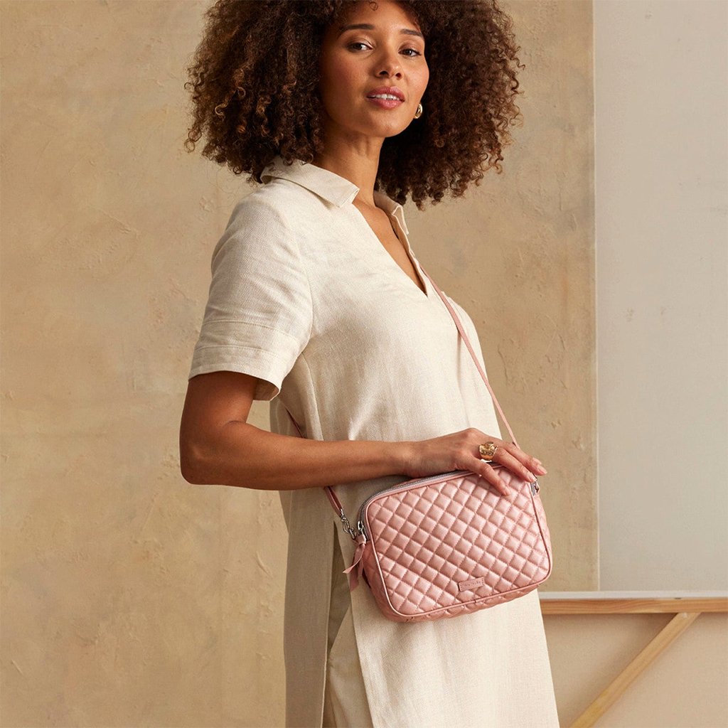 Vera Bradley  Evie Crossbody Bag in Rose Quartz