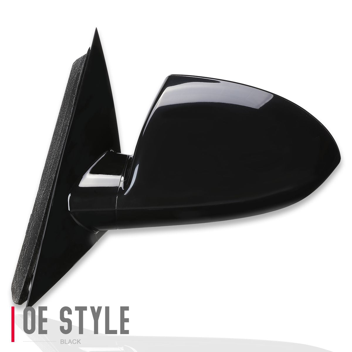 DNA Motoring OEM-MR-GM1320306 For 2006 to 2016 Chevy Impala Limited OE Style Powered Driver / Left Side View Door Mirror 20759191 07 08 09 10 11 12 13 14 15