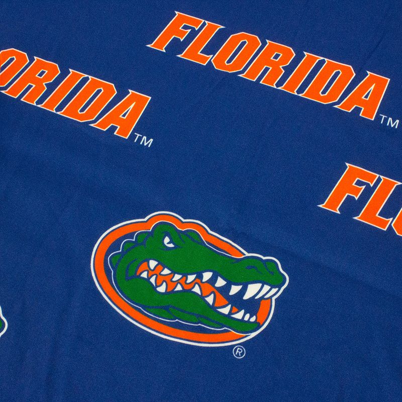 NCAA Florida Gators Tailgate Fitted Tablecloth， 72 x 30