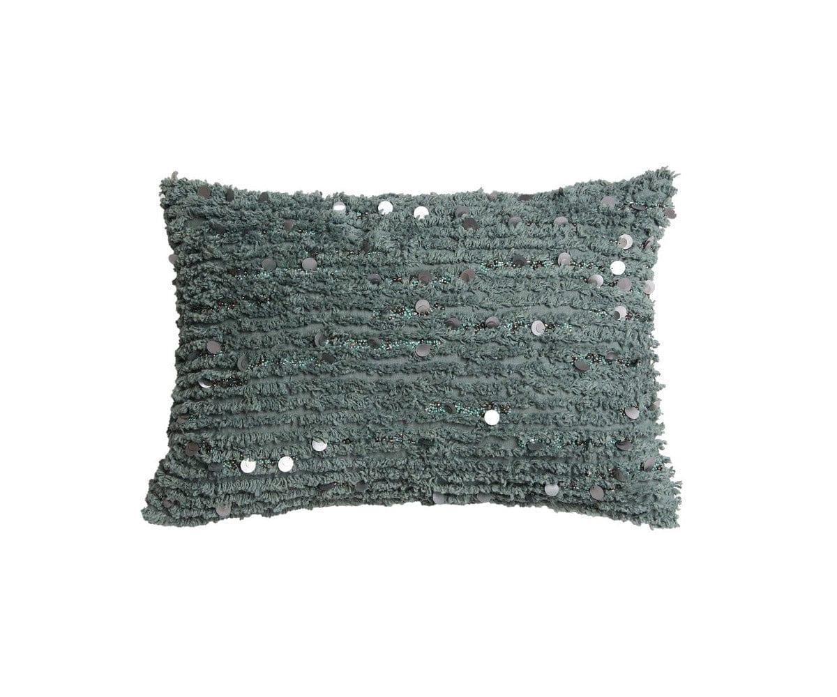 Sequin Lumbar Pillow Cover