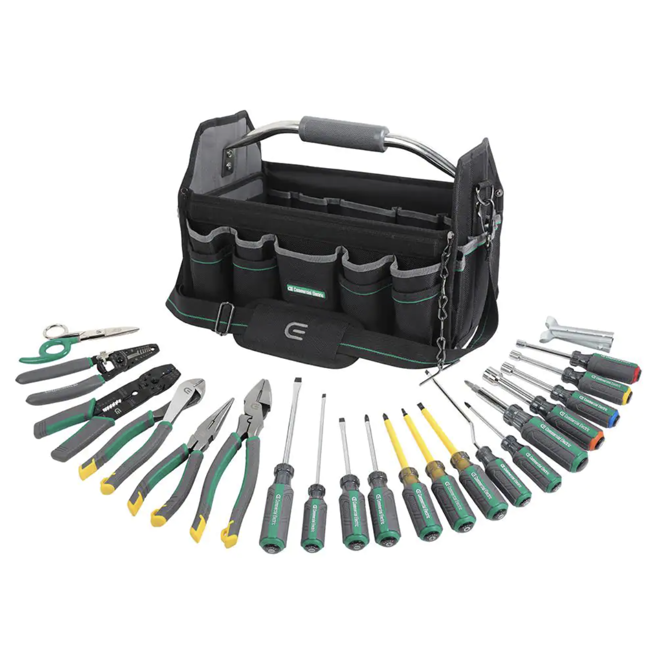 Commercial Electric 22-Piece Electrician's Tool Set