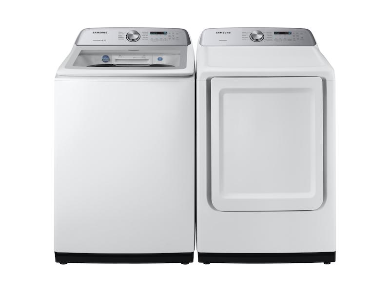 Samsung WA49B5205AW 4.9 Cu. Ft. Capacity Top Load Washer With Activewave™ Agitator And Active Waterjet In White