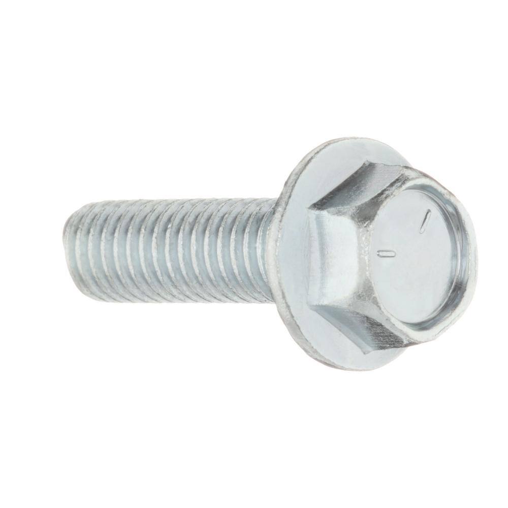 Everbilt 38-16 in. x 1-14 in. Grade 5 Zinc-Plated Hex-Head Serrated Flange Bolt 68348