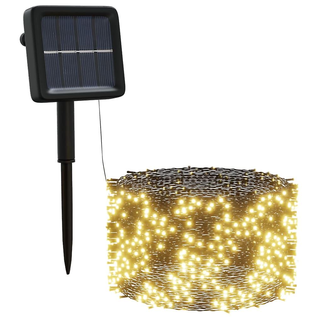 Vidaxl Solar Fairy Lights 5 Pcs 5x200 Led Warm White Indoor Outdoor