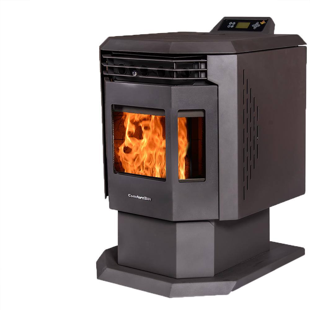 ComfortBilt HP21 Pellet Stove 2400 sq. ft. EPA Certified with Auto Ignition HP21-Black