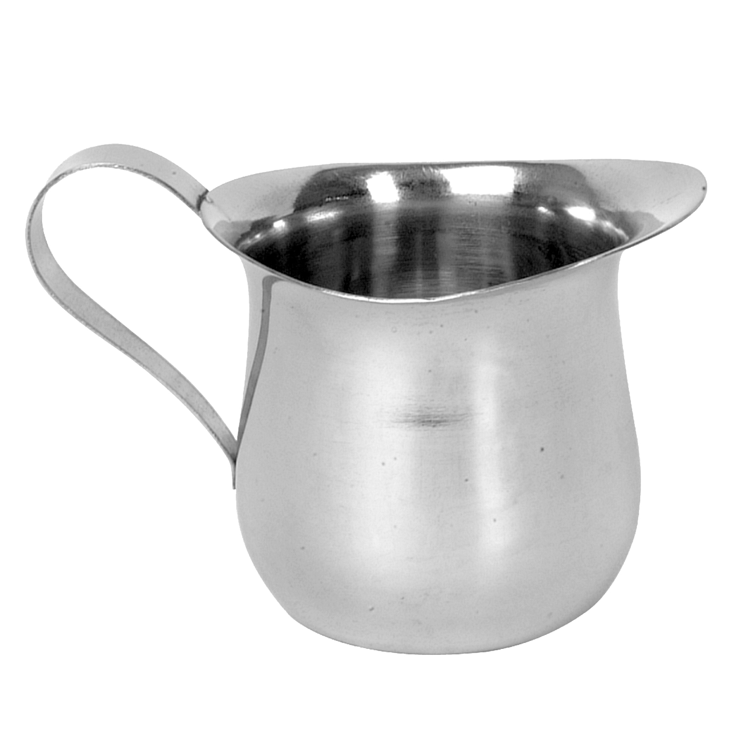 Excellante 8 oz stainless steel bell creamer， comes in each