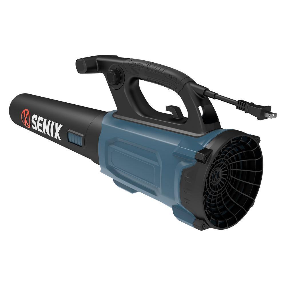 Senix 115 MPH 690 CFM 12-Amp Electric Handheld Leaf Blower BLAE12-M