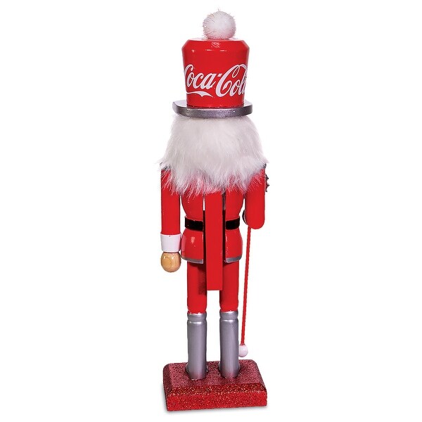 Collectible CocaCola 10Inch HandPainted Wood Nutcracker