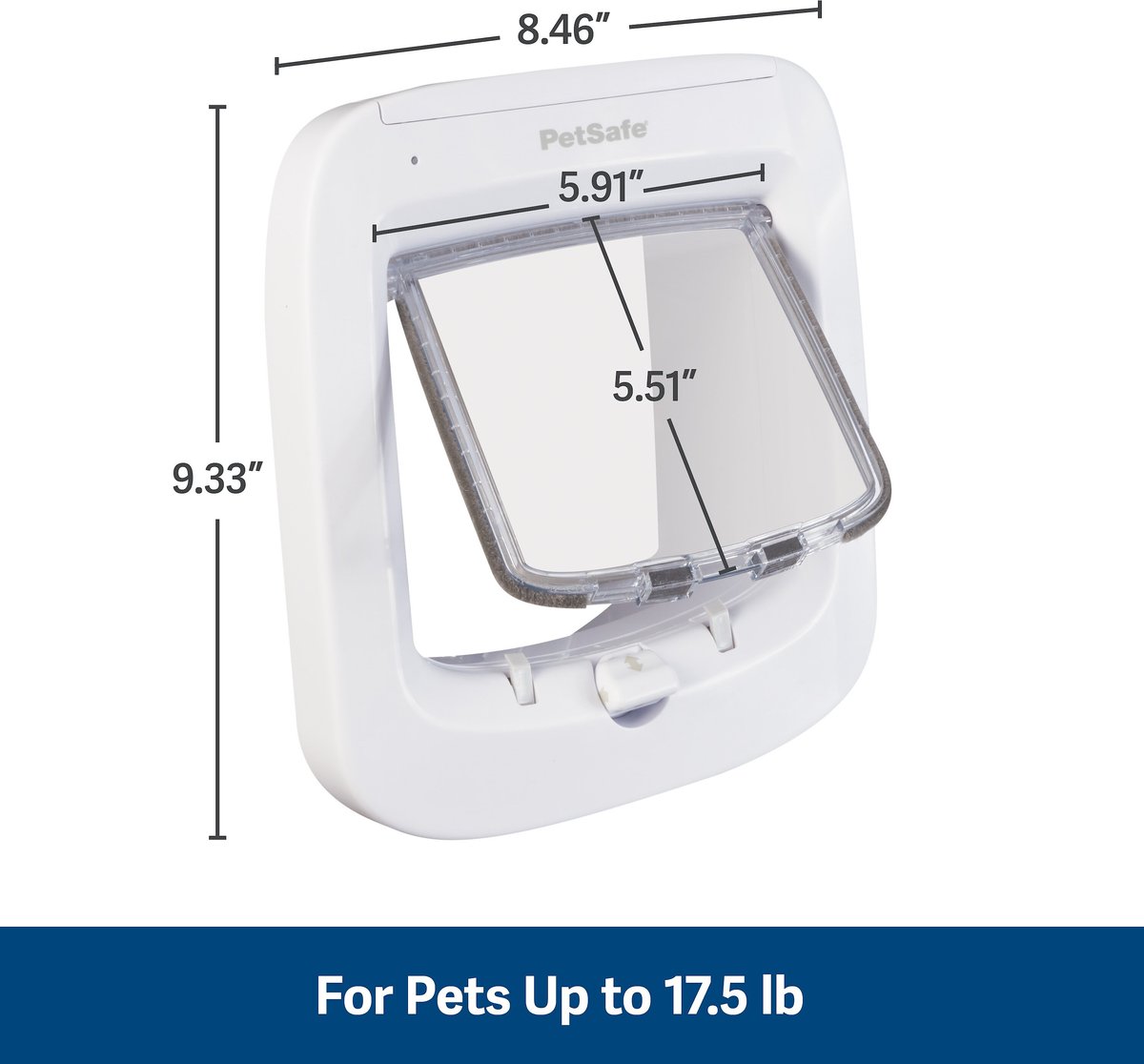 PetSafe 4-Way Locking Microchip Entry Cat Door