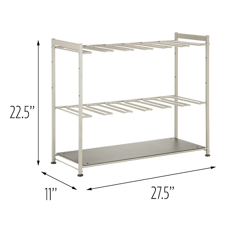 Honey-Can-Do Hanging Boot Storage and Drying Rack