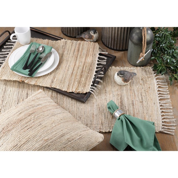 Saro Lifestyle Provincial Style Jute Placemats