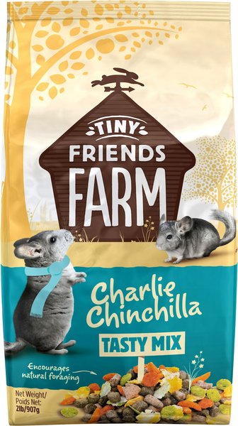 Tiny Friends Farm Charlie Chinchilla Food 2-lb bag