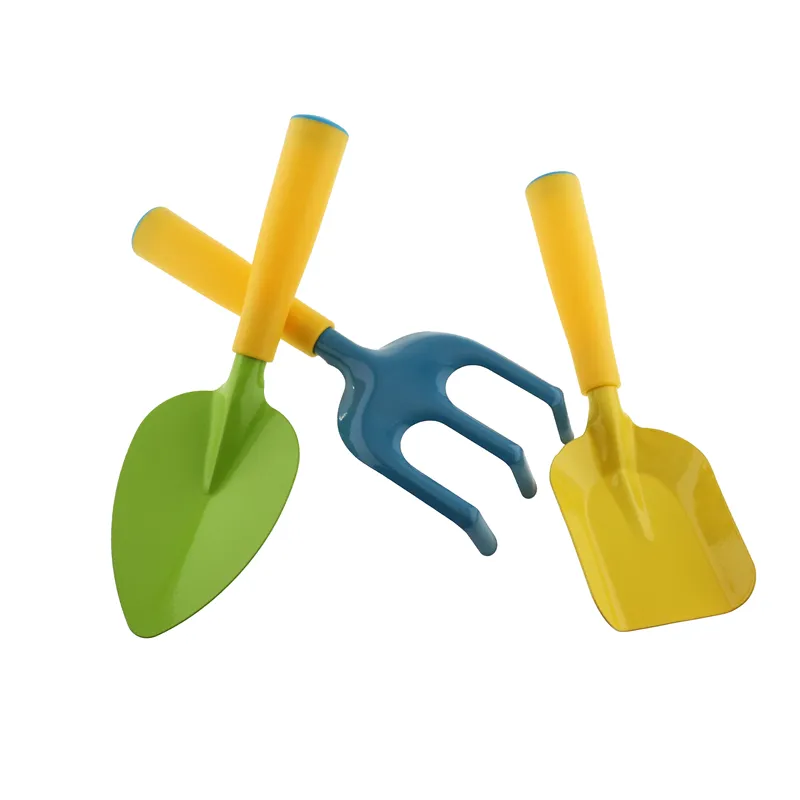 Wholesale 3 PCS Plastic Hand Garden Tool Kit child Garden tools for kids gift