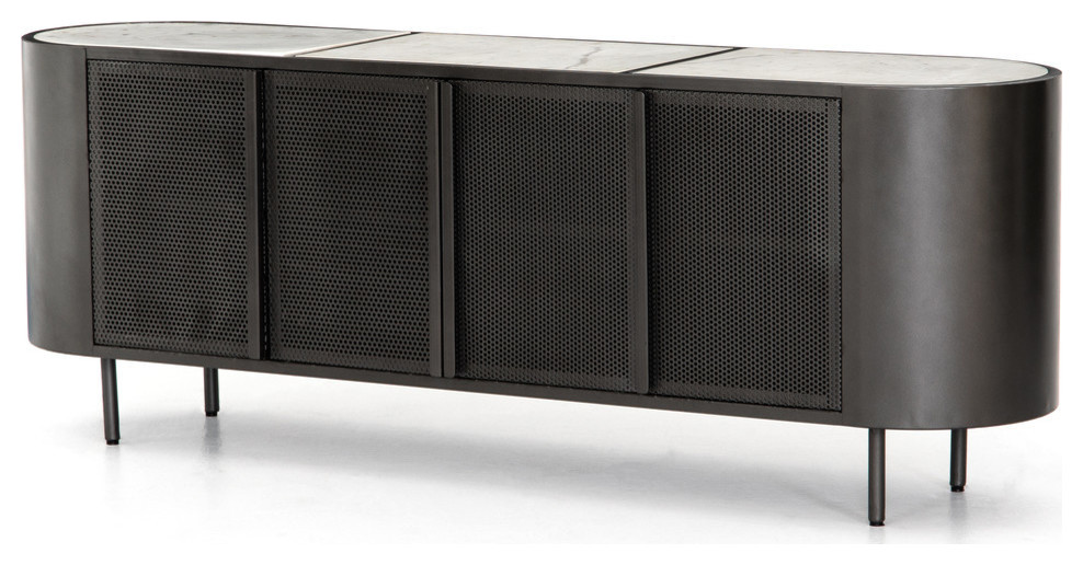 Libby Media Console   Modern   Console Tables   by The Khazana Home Austin Furniture Store  Houzz