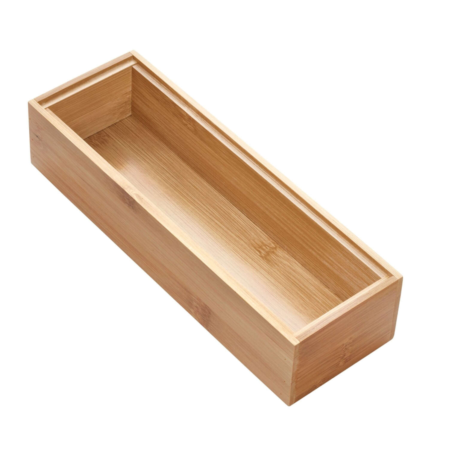 iDesign Formbu 2 in. H X 3 in. W X 9 in. D Bamboo Drawer Organizer