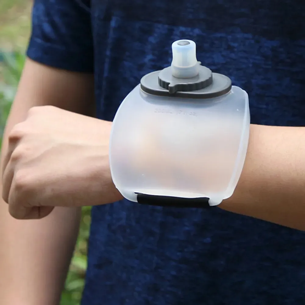 Mini Running Wrist Water Bottle Kettle Holder Outdoor Camping Hiking Supplies Portable Water Cup for Riding Climbing