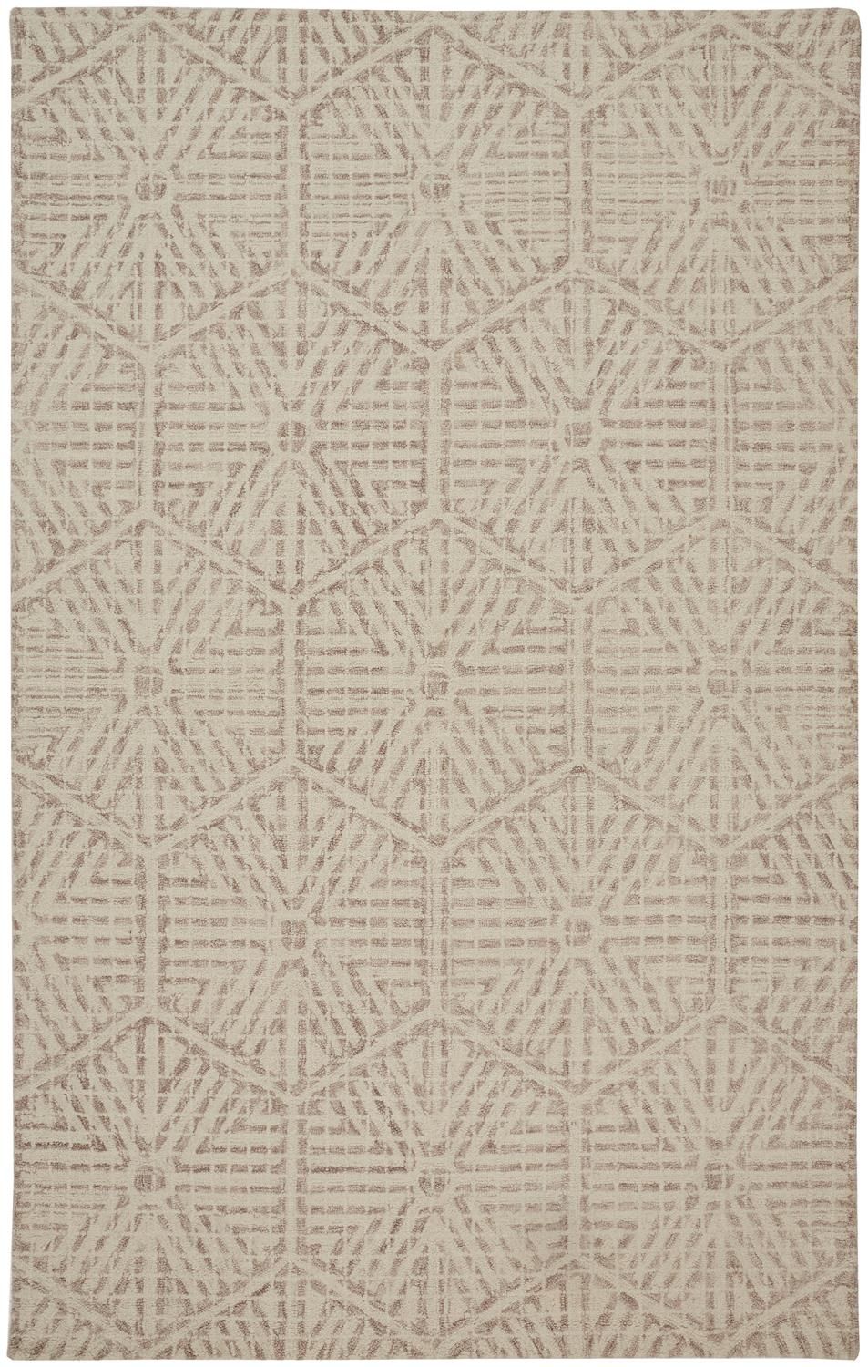 Veran Hand Tufted Beige and Ivory Rug by BD Fine