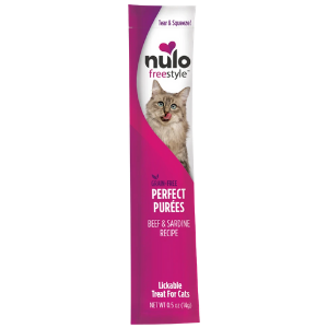 Nulo Freestyle Grain-Free Perfect Puree Beef and Sardine Recipe Cat Food